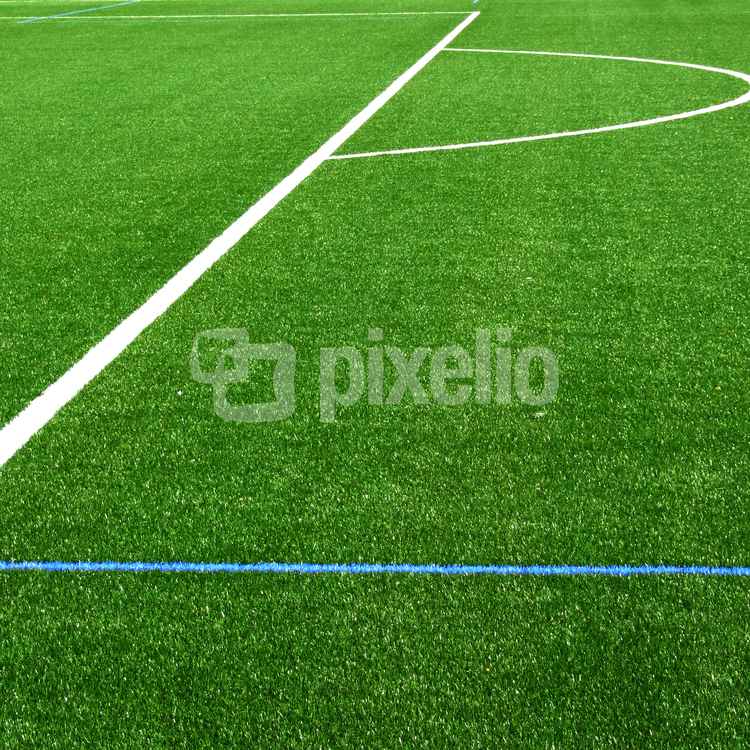 Allwetter-Kunstrasen Fußballplatz