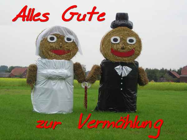 Alles Gute zur Vermählung