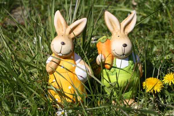 Osterhasenpärchen