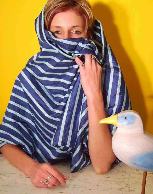 Portrait mit Möwe
