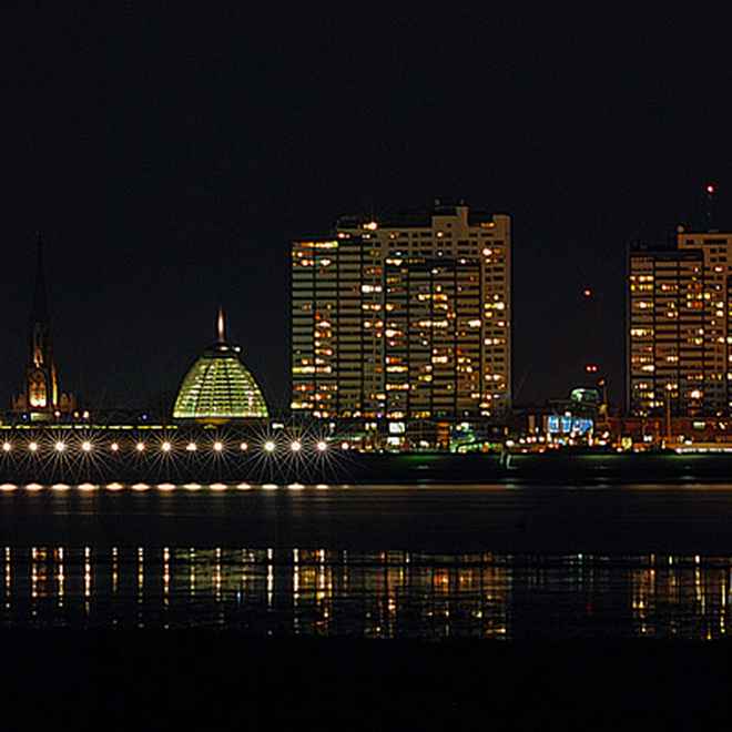 Bremerhaven at Night