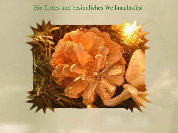 Weihnachtsgruß als Grußkarte