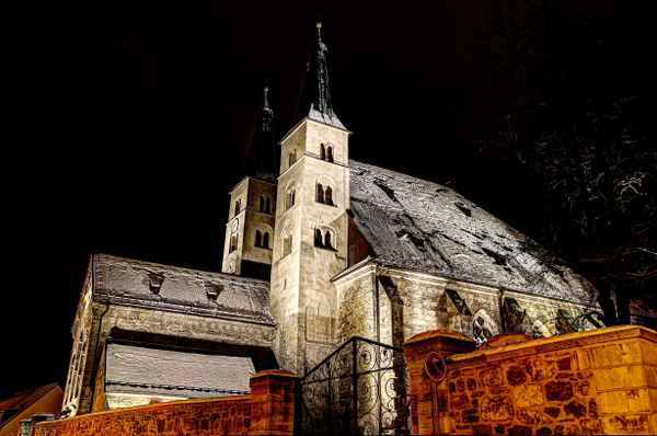 Nordhäuser Dom bei Nacht - HDR 02