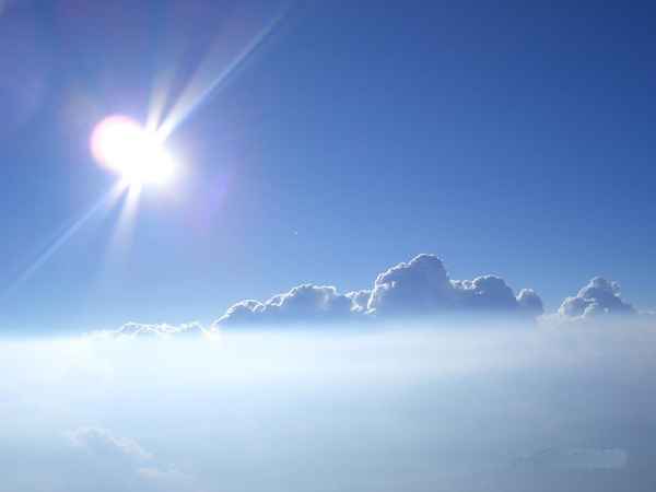 Über den Wolken ... 1