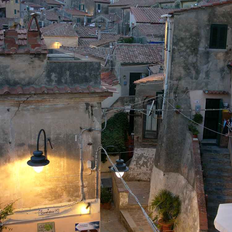 Abendstimmung in Capoliveri auf Elba
