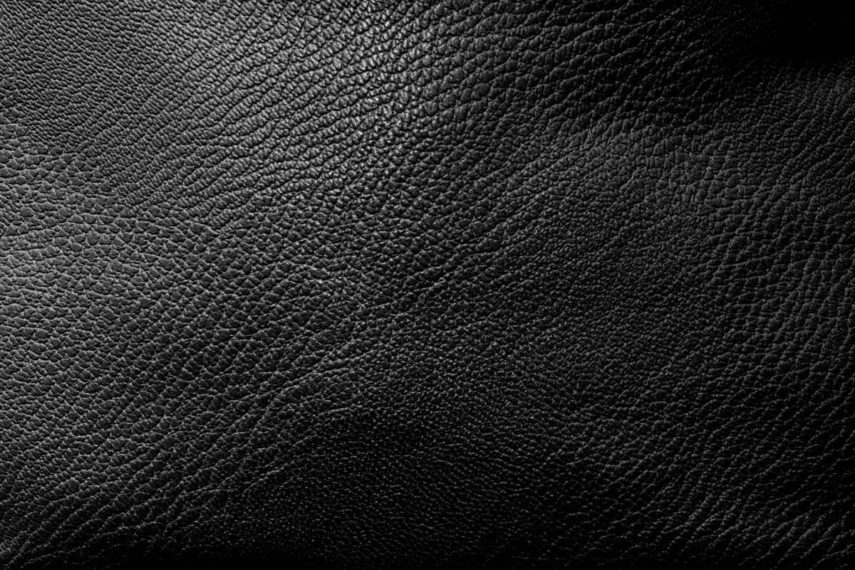 schwarze Ledertextur