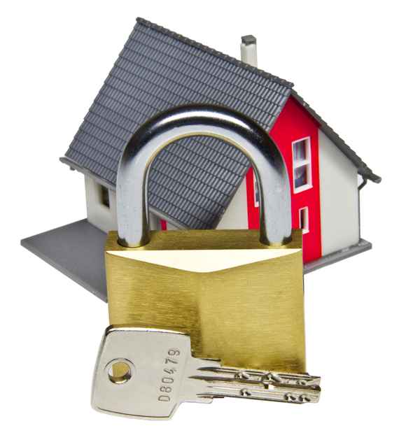 Haus sichern