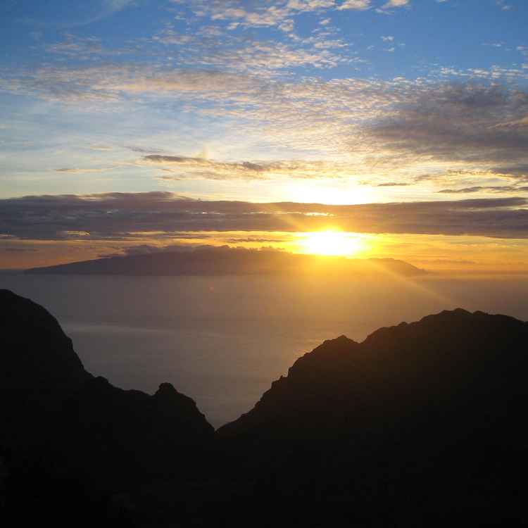 Sonnenuntergang Terneriffa