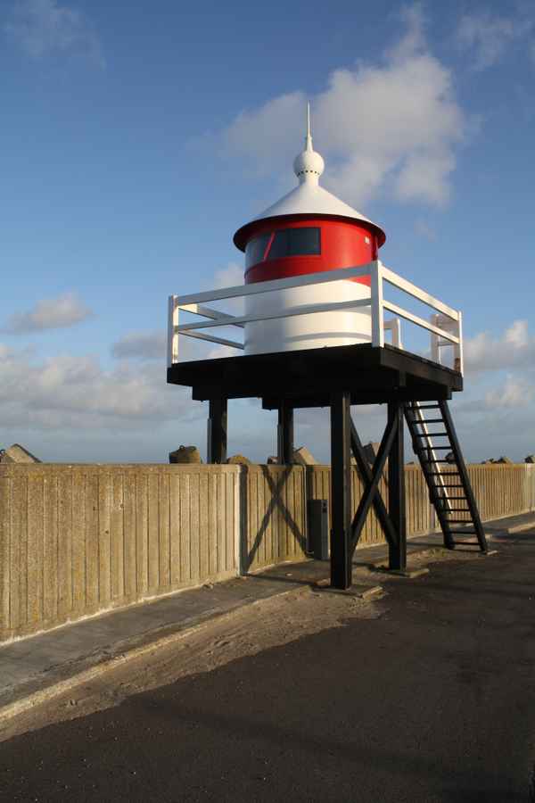 Leuchtturm in Thyborøn (Dänemark)