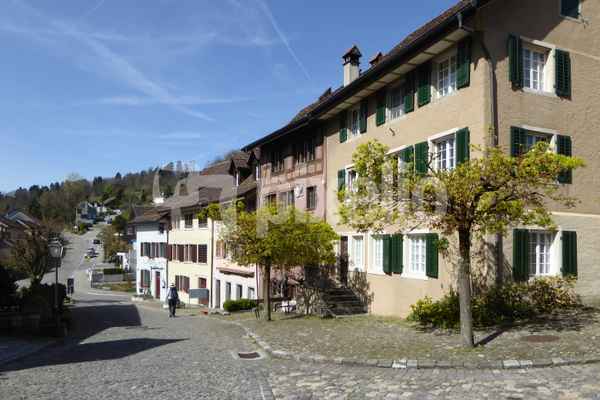 Häuserzeile in Regensberg