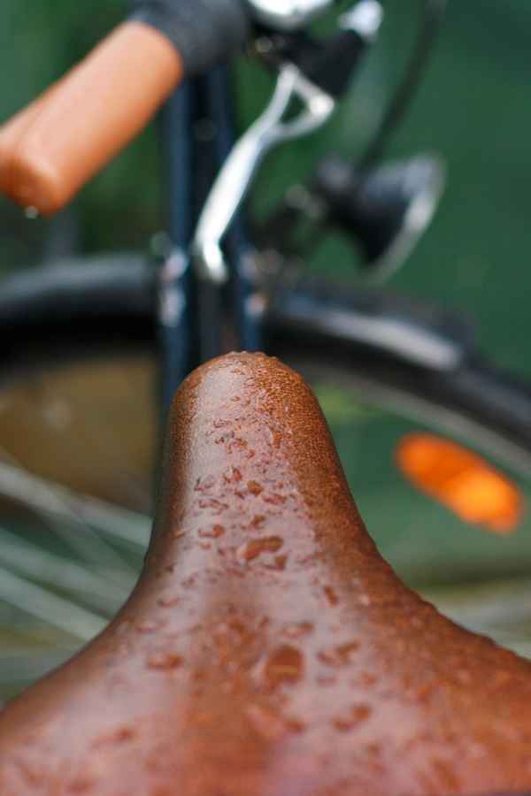 Fahrradledersattel