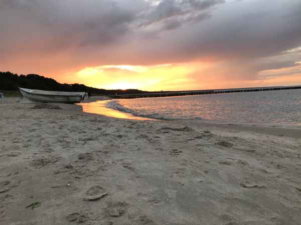Sonnenuntergang auf Usedom / Foto: Alexander Hauk
