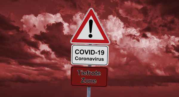 Tiefrote Zone - Coronavirus
