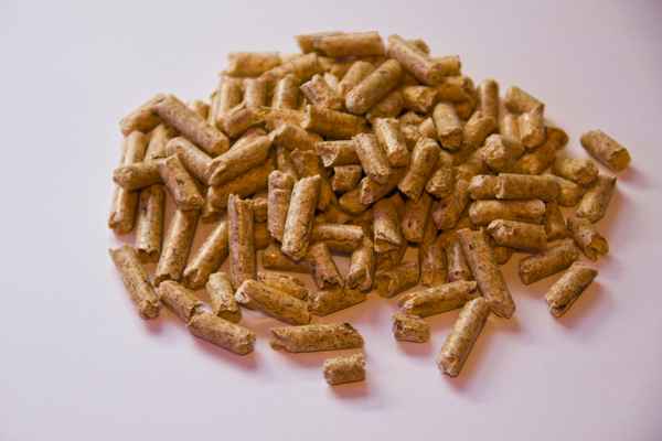 Pellethaufen
