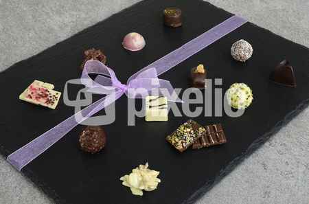 Hausgemachte Pralinen