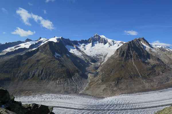Aletschhorn ist höher als alle anderen