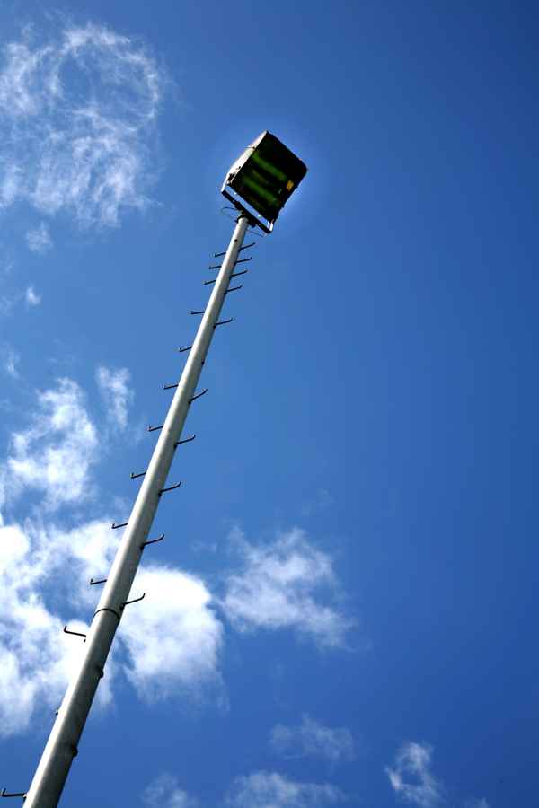 Lichtmast Sportplatz