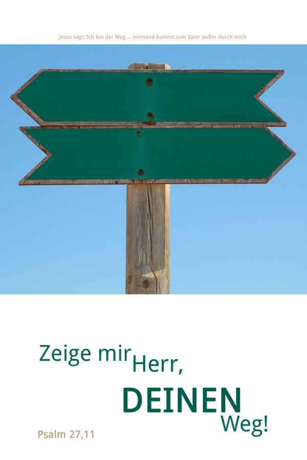 Weg Weisung