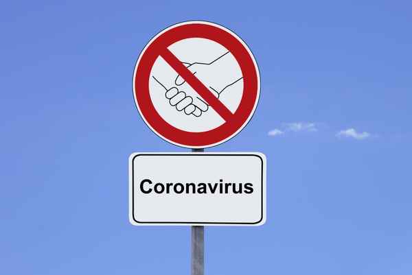 Coronavirus – Händeschütteln verboten
