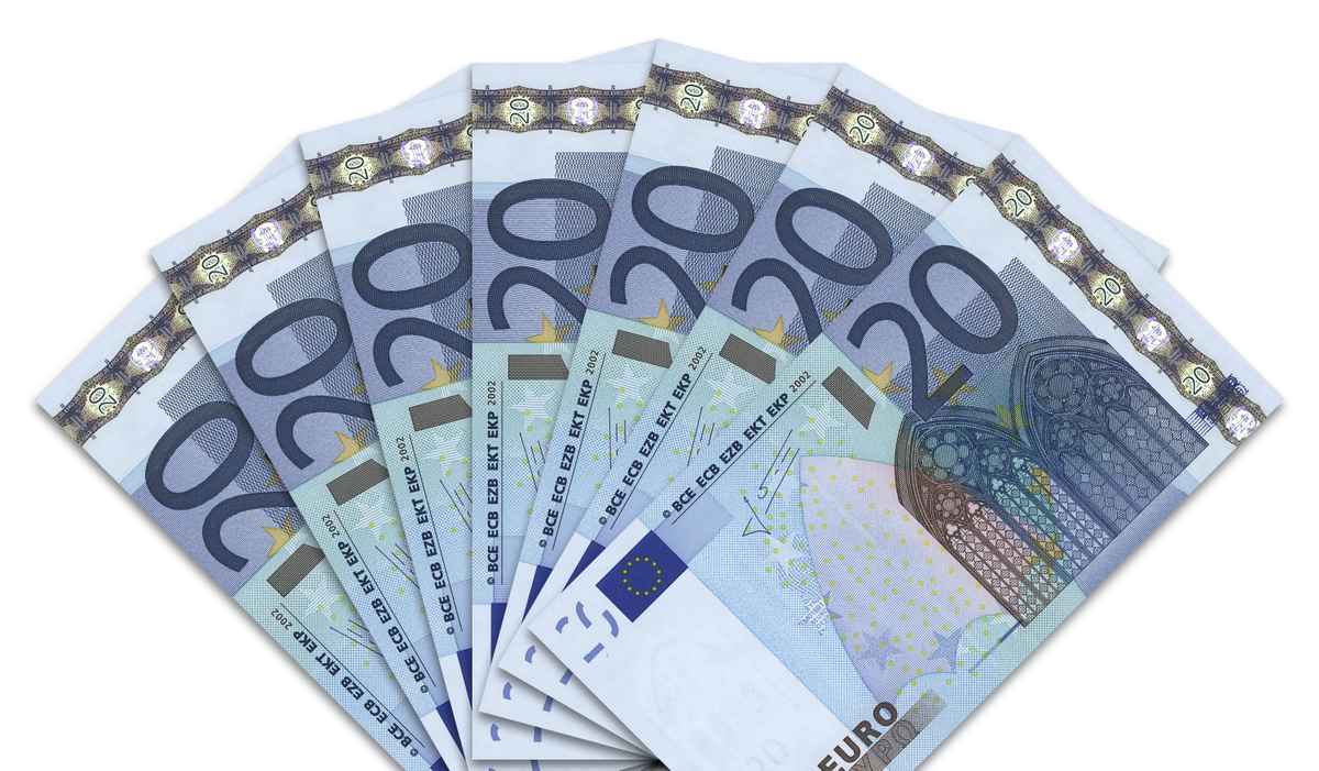 Geldscheine: 20-Euro-Fächer
