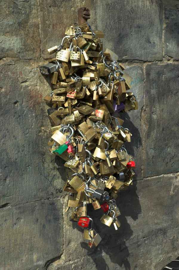 Schlösser für die Liebe