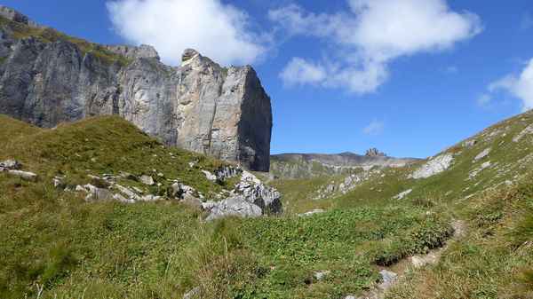 Aufstieg zum Schwarzgrätli