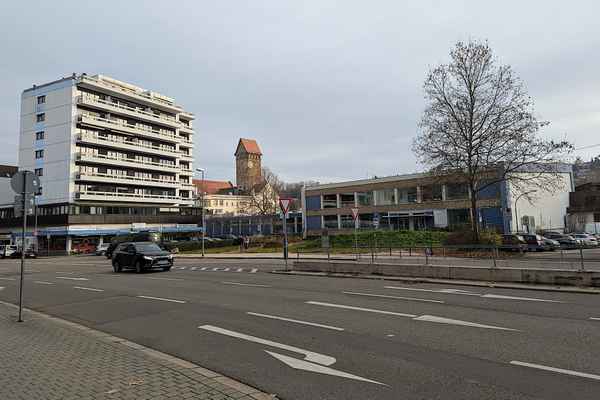 Pforzheim, Emma Jaeger Bad vor dem Abriss