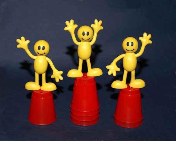 Plastikmännchen Siegerehrung