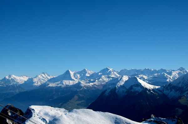 Traumkulisse vom Stockhorn aus