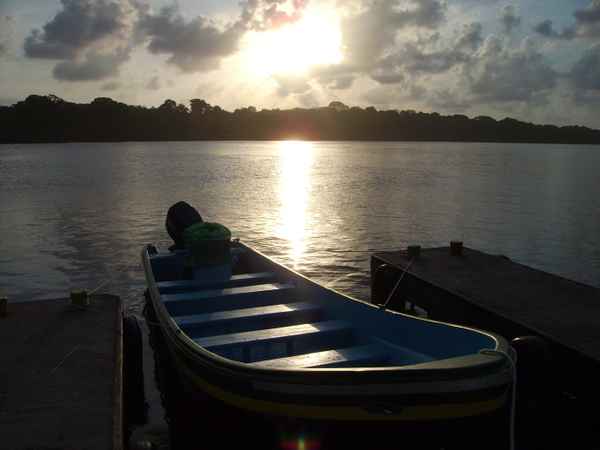 Abendstimmung in Tortuguero-Costa Rica