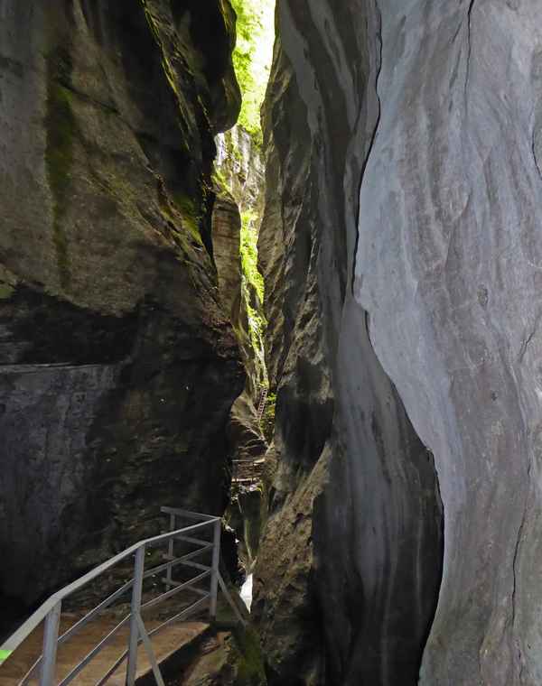 Engste Stelle: Nur 1 Meter breit