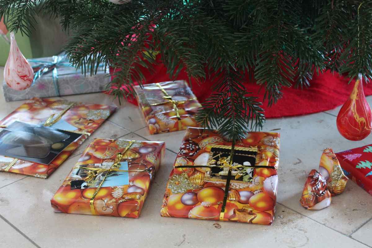 Geschenke unterm Weihnachtsbaum