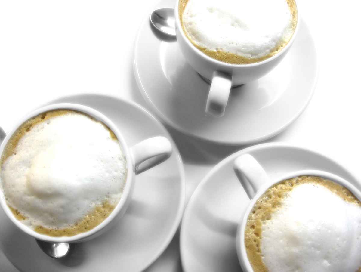 Dreimal Cappuccino