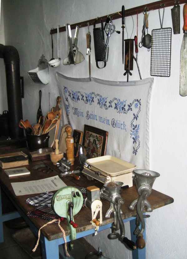 Großmutters Küchengeräte