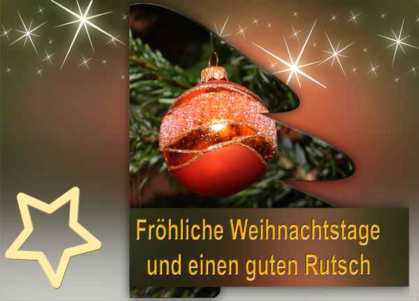Das Jahr ist bald um