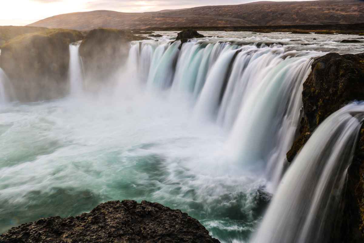 Iceland Goðafoss Waterfall