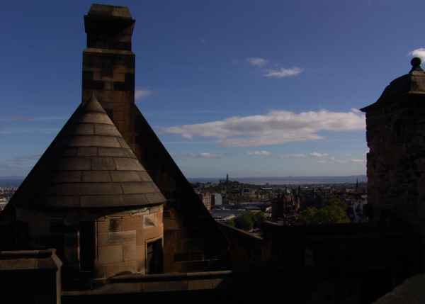 Blick auf Edinburgh