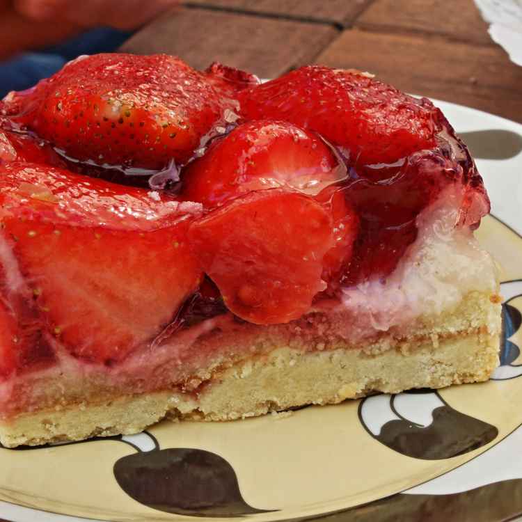 Erdbeerkuchen