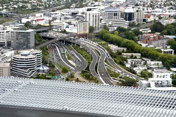 Die Straßen von Auckland