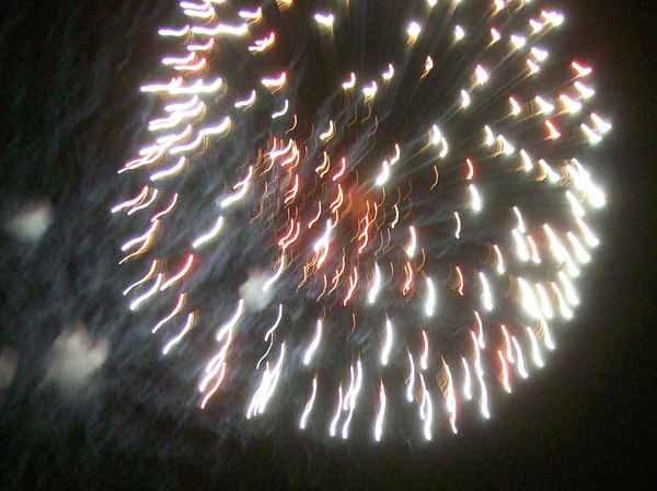 Silvester Nachthimmel