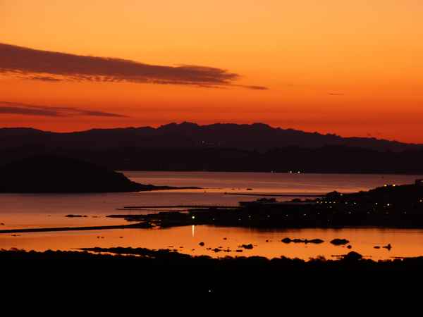 Abendrot in Sardinien