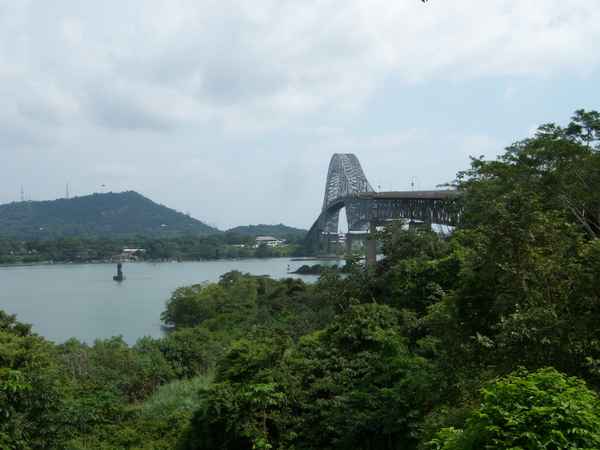 Brücke über den Panama-Kanal