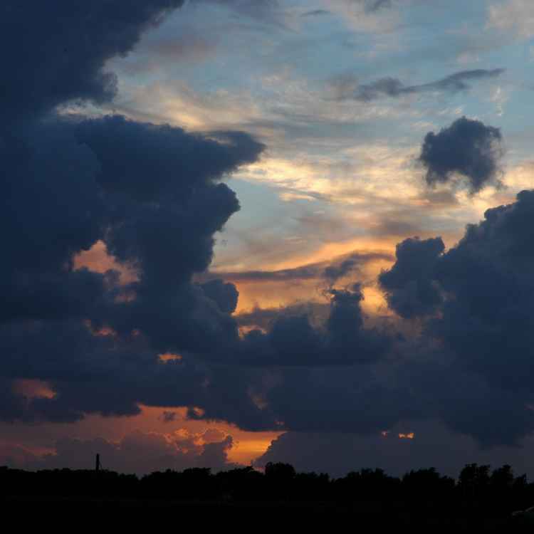 Wolken auf Sylt