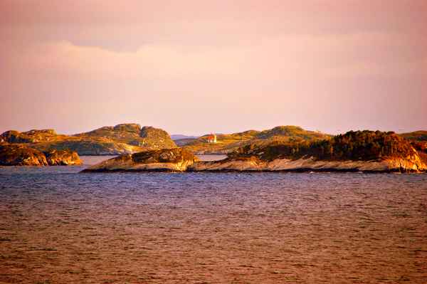 Abendstimmung im Fjord