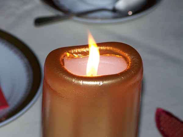Weihnachtskerze