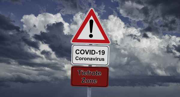 Tiefrote Zone - Coronavirus