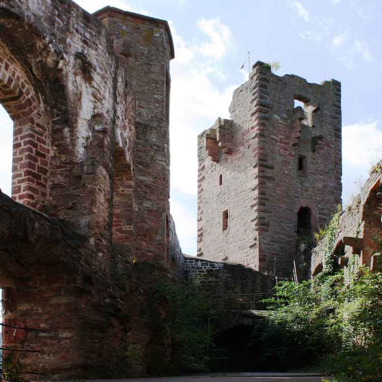 Burgruine Henneburg am Main