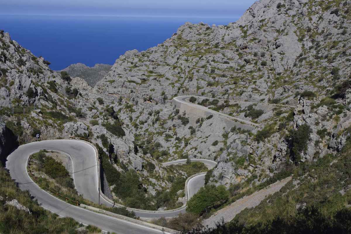 Das Tramuntana-Gebirge in Mallorca