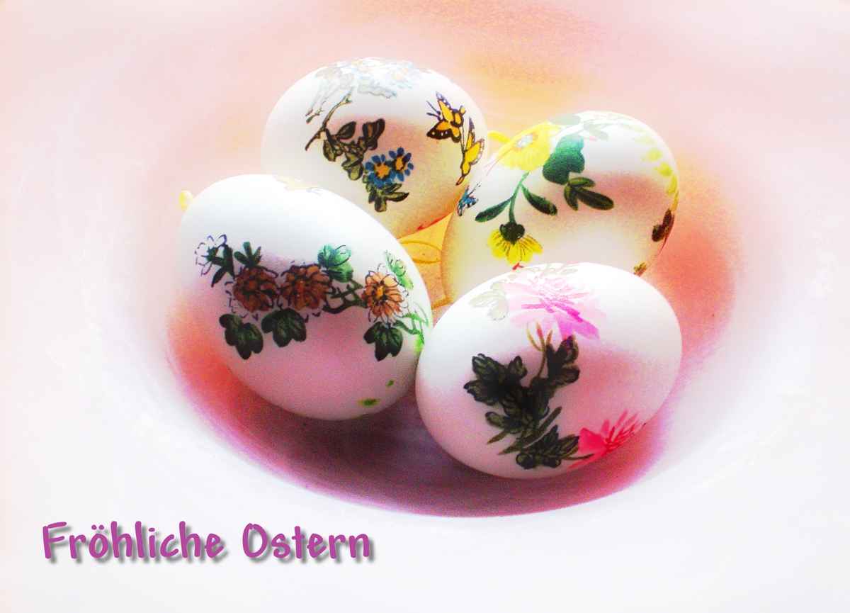 Aira's Postkarten - Fröhliche Ostern!