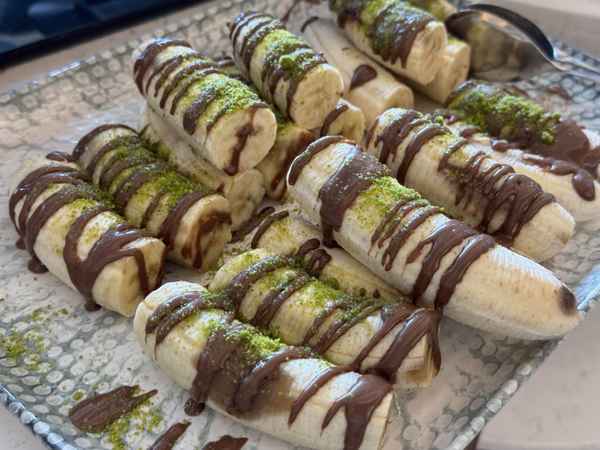 Bananen-Dessert mit Schoko